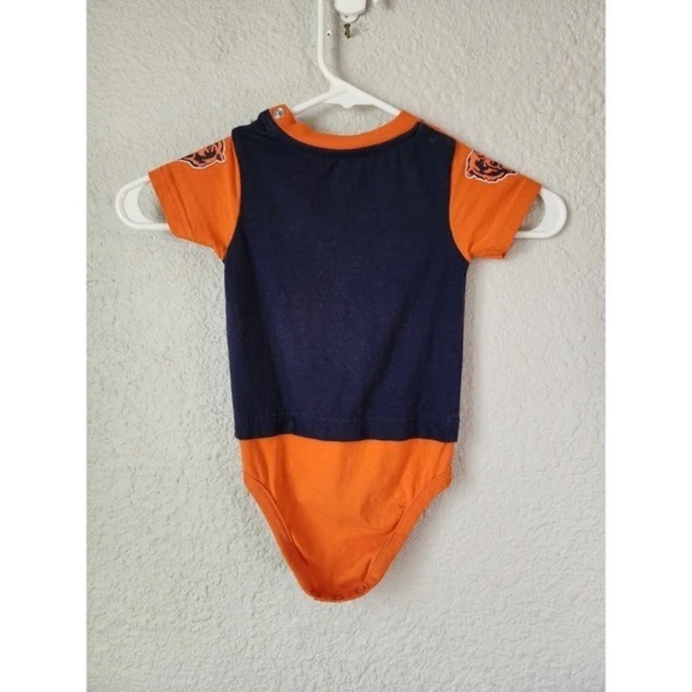 Chicago Bears NFL Baby Bodysuit Creeper One piece Orange‎ Navy Football 12M